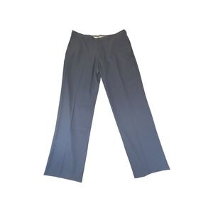 Haggar Cool 18 Pro Mens Navy Blue Classic Fit Flat Front Dress Pants‎ 38x32